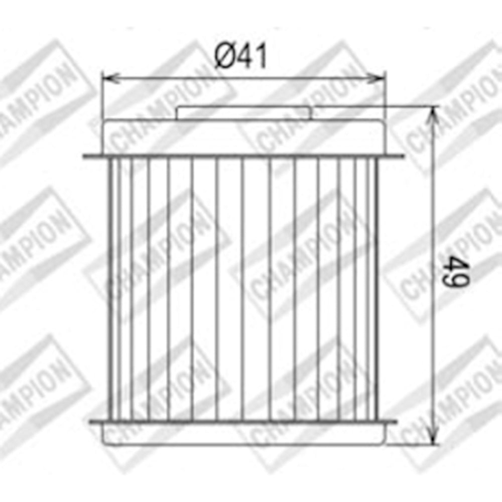 CHAMPION OIL FILTER ELEMENT - COF068