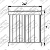 CHAMPION OIL FILTER CHAMPION - COF082 (182)