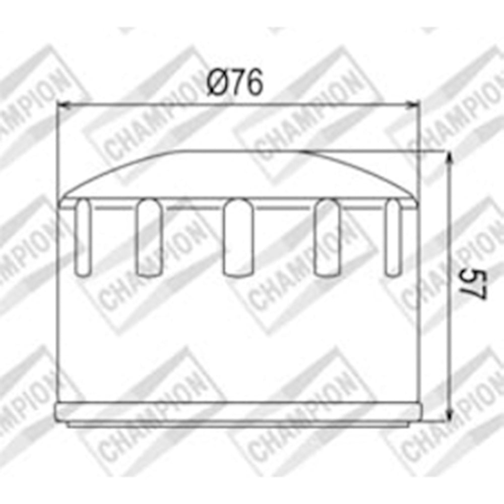 CHAMPION OIL FILTER ELEMENT - COF084