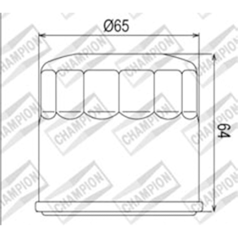 CHAMPION OIL FILTER ELEMENT - COF104