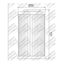 Load image into Gallery viewer, CHAMPION OIL FILTER ELEMENT - COF464