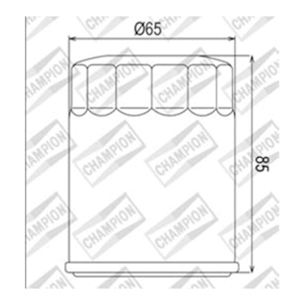 CHAMPION OIL FILTER ELEMENT - COF521