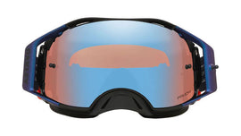 Oakley Airbrake Grey Strike With Dark MX Sapphire Iridium Lens