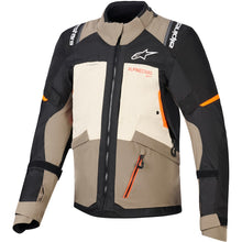 Load image into Gallery viewer, Alpinestars Andes V4 Drystar Motorcycle Jacket - Walnut/Mastic Black - View 1 | Everest Motorcycles