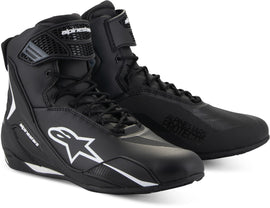 Alpinestars Faster V4 Shoes - Black/White