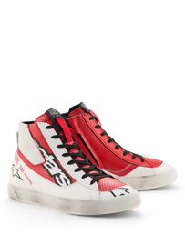 Alpinestars Stated Flair Shoes - White / Bright Red
