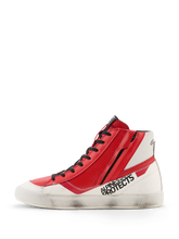 Load image into Gallery viewer, Alpinestars Stated Flair Shoes - White / Bright Red
