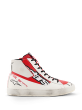 Load image into Gallery viewer, Alpinestars Stated Flair Shoes - White / Bright Red