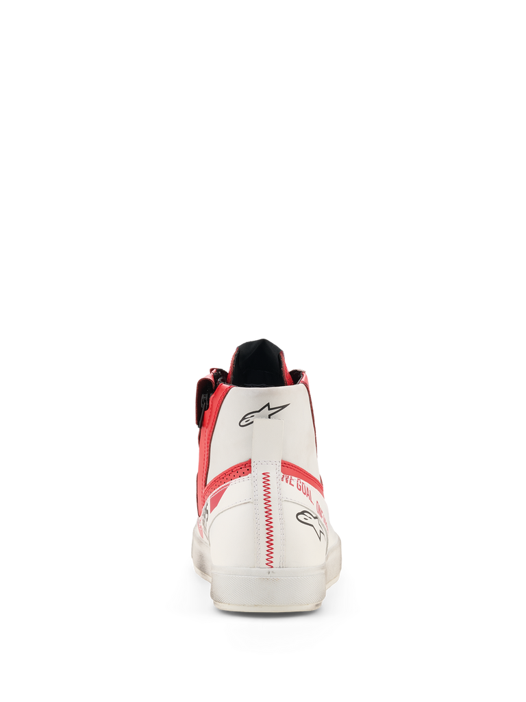 Alpinestars Stated Flair Shoes - White / Bright Red