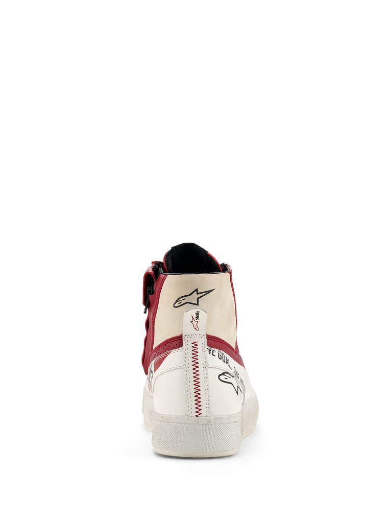 Alpinestars Women's Stated Flair Shoes - White / Rio Red