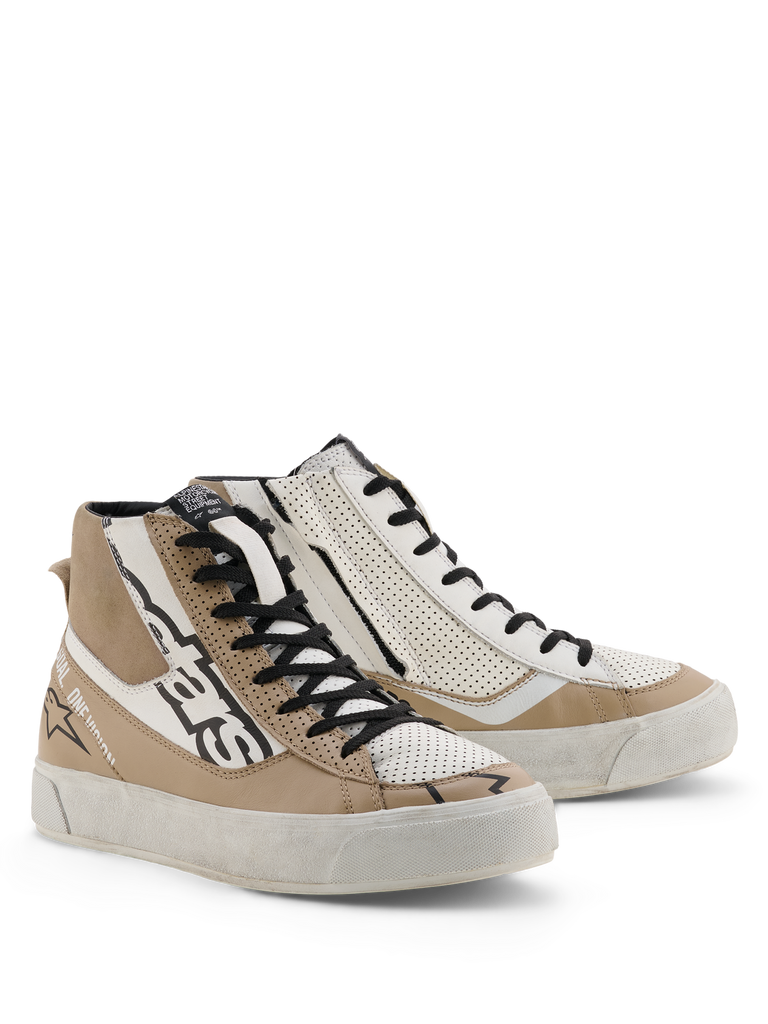 Alpinestars Women's Stated Flair Shoes - Warm Gray / White