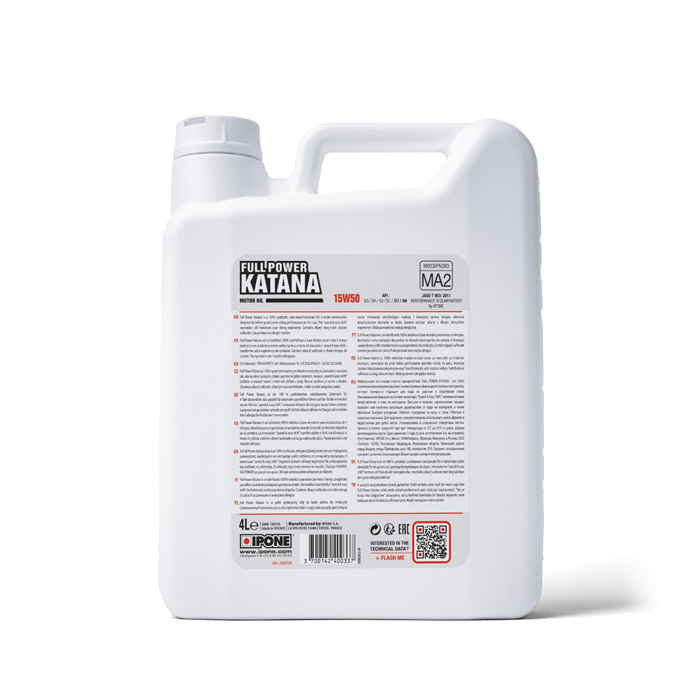 IPONE Full Power Katana 15W50 4L