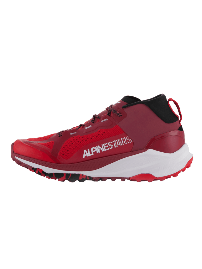 Alpinestars Meta XR V2 Shoes - Bright Red Dark Red White