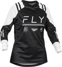 Load image into Gallery viewer, Fly Racing Ladies 2024 F-16 Jersey - Black white