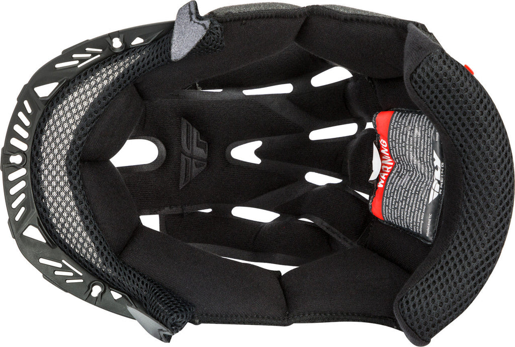 Fly Racing Kinetic Helmet Liner - Black - XL