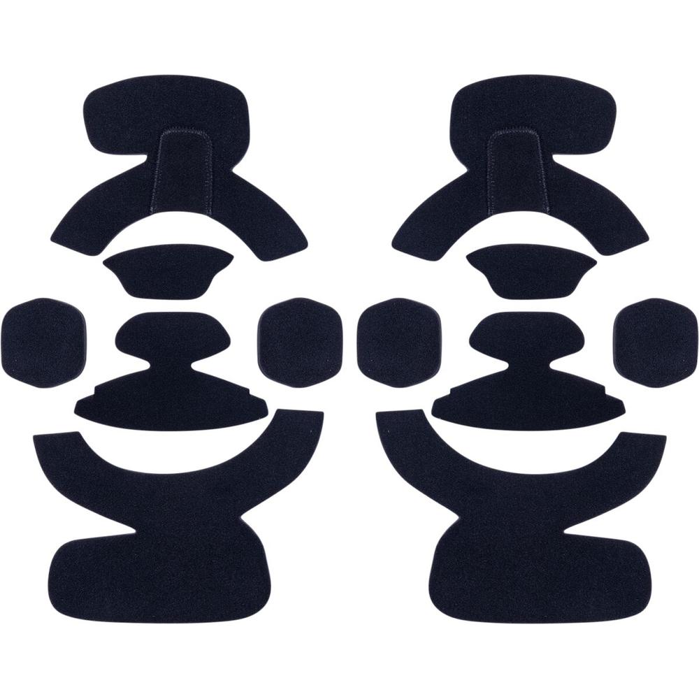 Alpinestars Frame Paddings Set Left/Right Up - Low Stech RK-10KB - Black