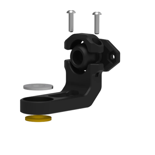 Chigee CHMFP0134 1-Inch Ball Head Mount - Black