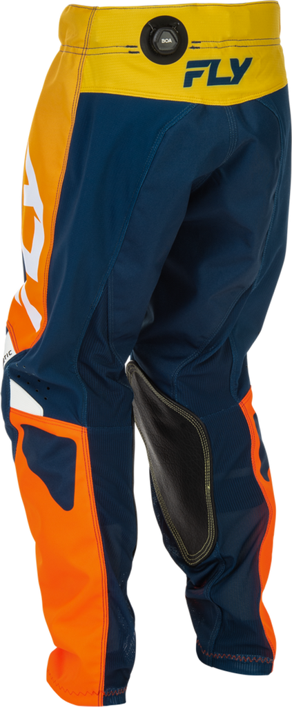 Fly Racing 2026 Kinetic MX Youth Pants - Navy/Orange