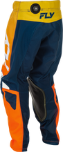 Load image into Gallery viewer, Fly Racing 2026 Kinetic MX Youth Pants - Navy/Orange
