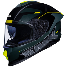 Load image into Gallery viewer, SMK Titan Firefly (MA284) Helmet - Matt Black Green Yellow