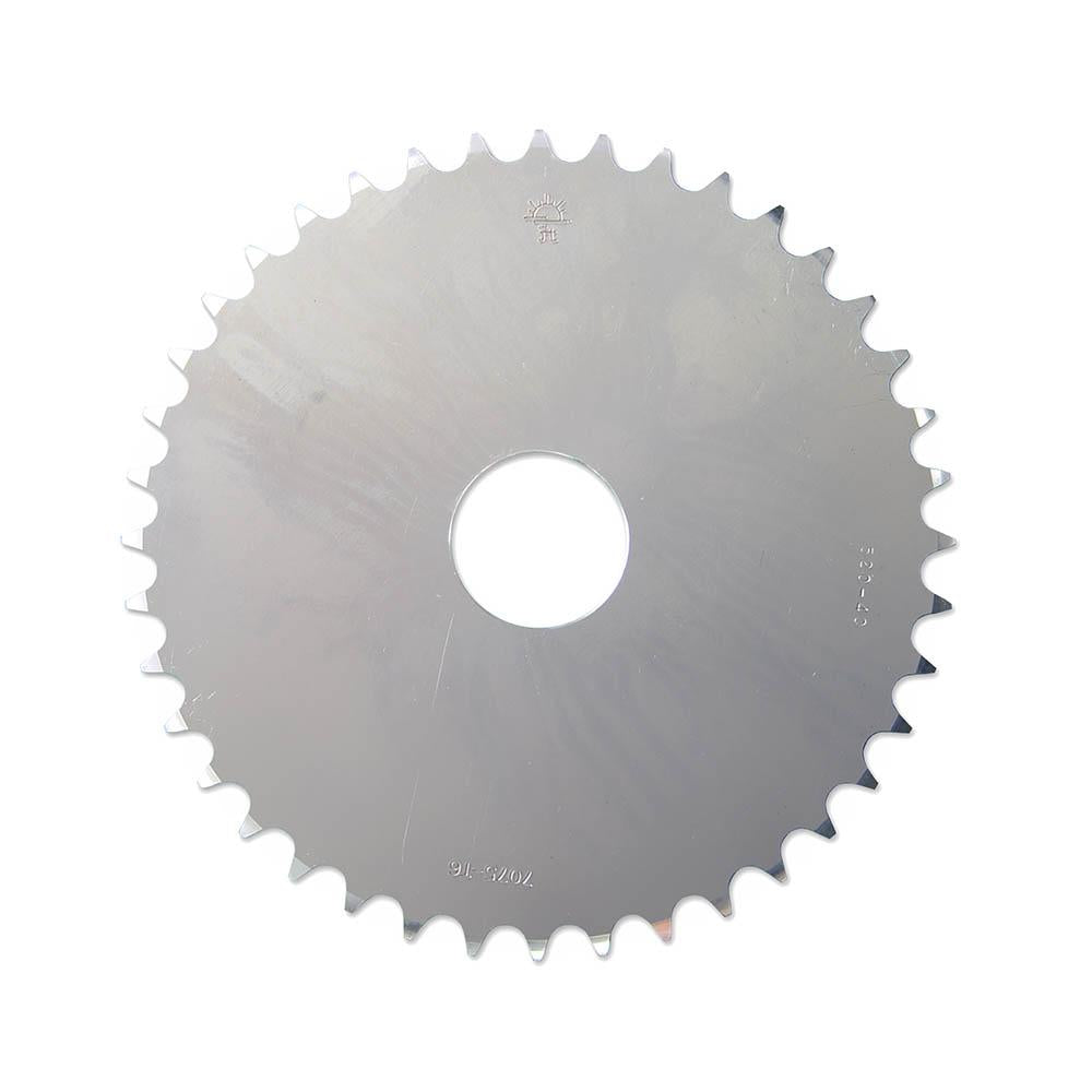 BLANK REAR SPROCKET ALLOY 49T 520P - SILVER