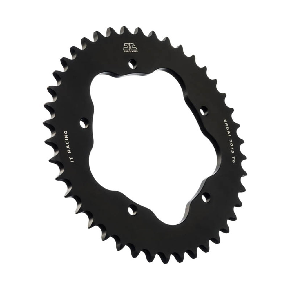 JT REAR ALLOY SPROCKET - BLACK - 36T 525P - 750B ADAPTOR REQUIRED