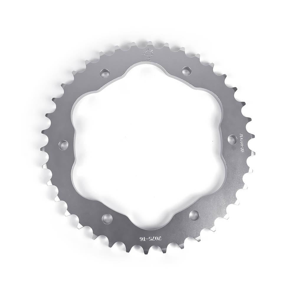 JT  REAR ALLOY SPROCKET 38T 520P - 760 or 770 JT ADAPTOR REQUIRED