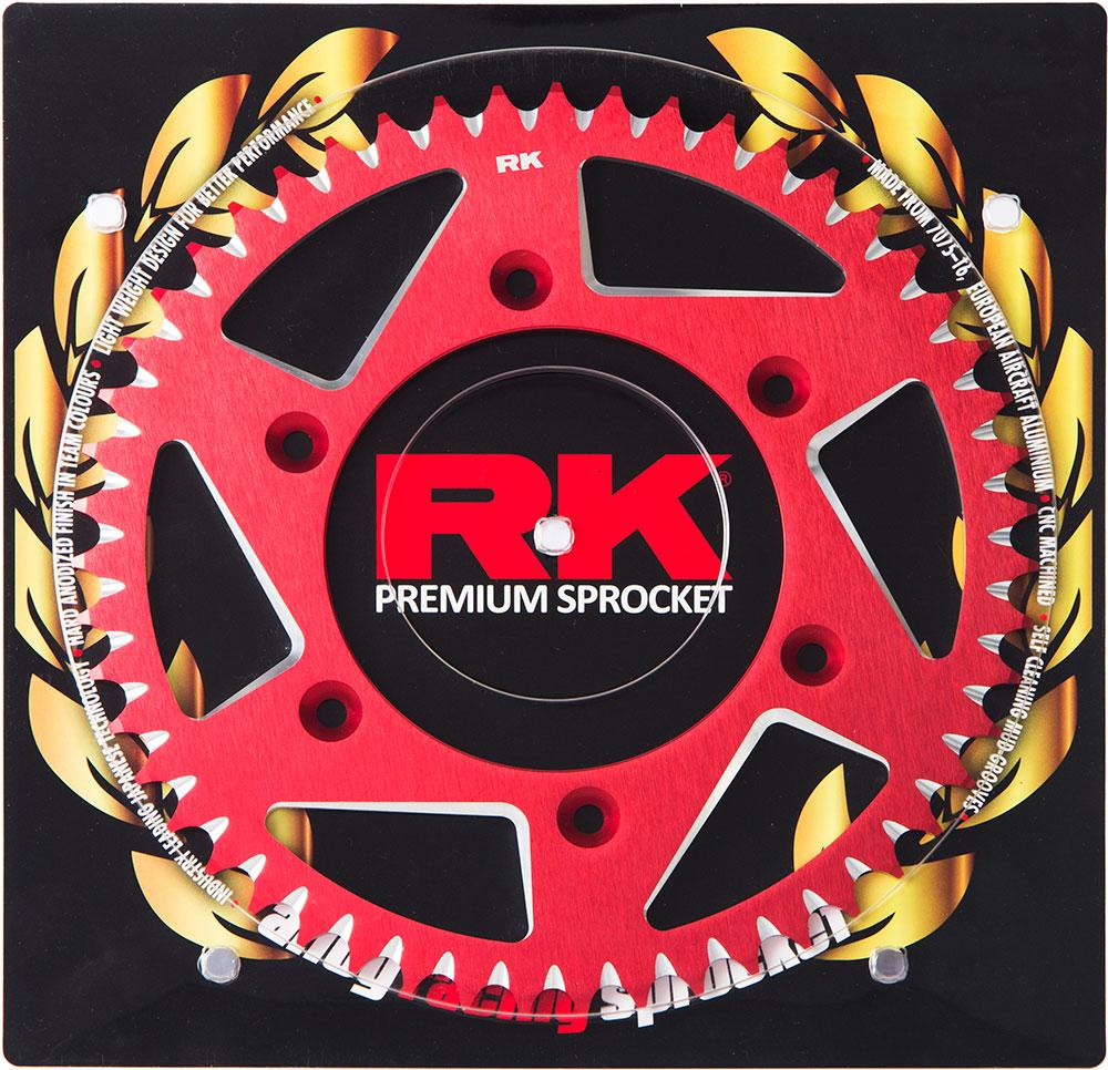 JT ALLOY RACELITE SPROCKET - 50T 520P - RED
