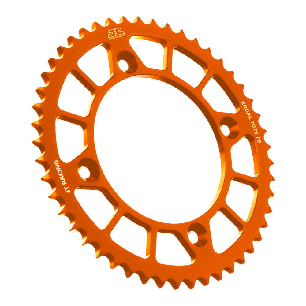 JT ALLOY RACELITE SPROCKET - 47T 428P - ORANGE