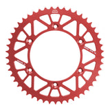 JT ALLOY RACELITE SPROCKET - 51T 520P - RED