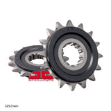 FRONT SPROCKET - STEEL W/-RUBBER CUSH 16T 525P