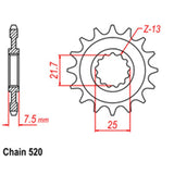 FRONT-SPROCKET---STEEL-14T-520P