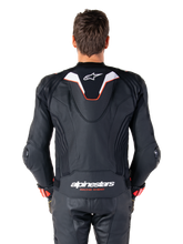 Load image into Gallery viewer, Alpinestars Missile V3 Ignition Leather Jacket - Black/White