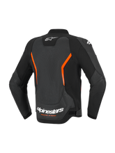 Load image into Gallery viewer, Alpinestars GP Force V2 Airflow Leather Jacket - Black / Fluro Red
