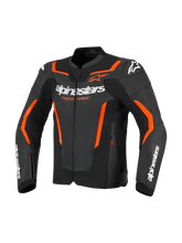 Load image into Gallery viewer, Alpinestars GP Force V2 Airflow Leather Jacket - Black / Fluro Red