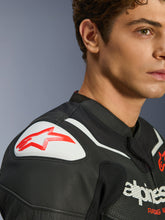 Load image into Gallery viewer, Alpinestars GP Force V2 Airflow Leather Jacket - Black / White