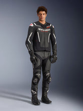 Load image into Gallery viewer, Alpinestars GP Force V2 Airflow Leather Jacket - Black / White