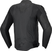 Load image into Gallery viewer, Alpinestars Dusk Airflow Leather Jacket - Black/Black