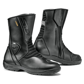 Sidi Gavia Gore-Tex Motorcycle Boots - Black/Black - MotoHeaven