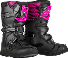Load image into Gallery viewer, Fly Racing Maverik Motorcycle Youth Boots - Pink/Black