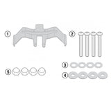 Givi Fit Kit For Suzuki GSX S1000F/GSX S1000 15-20 To Mount TST3110 Pann Frame