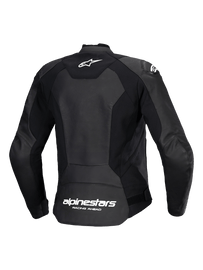 Alpinestars Women's Faster V3 Leather Jacket - Black / White