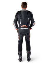 Load image into Gallery viewer, Alpinestars GPR7 1Pc Leather Suit - Black White Fluro Red