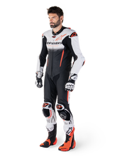 Load image into Gallery viewer, Alpinestars GPR7 1Pc Leather Suit - White Black Fluro Red