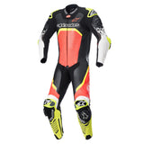 Alpinestars GP Tech V4 One Piece Suit - Black/Fluro Red/Fluro Yellow