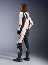 Load image into Gallery viewer, Alpinestars Women's GPR7 One-Piece Leather Suit - White / Black / Fluro Red