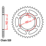 REAR-SPROCKET---STEEL-52T-520P