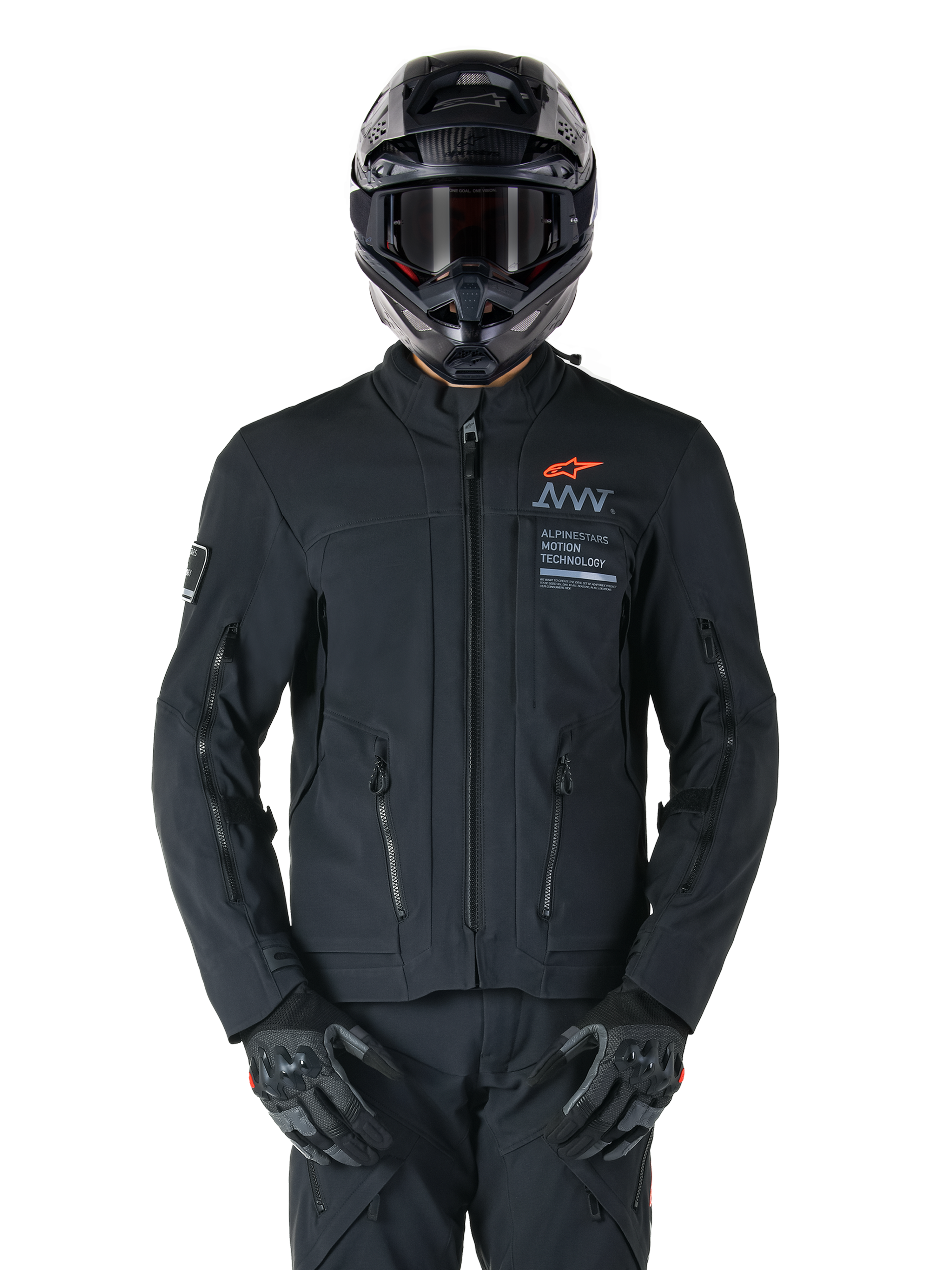 Alpinestars AMT-8 Stretch Drystar Xf Jacket - Black