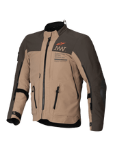 Load image into Gallery viewer, Alpinestars AMT-8 Stretch Drystar Xf Jacket - Dark Brown/Dark Khaki