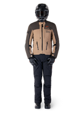 Load image into Gallery viewer, Alpinestars AMT-8 Stretch Drystar Xf Jacket - Dark Brown/Dark Khaki